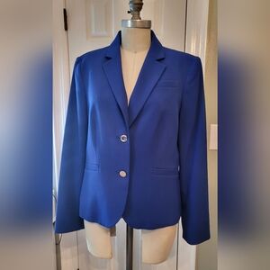 Calvin Klein, blue blazer, 10